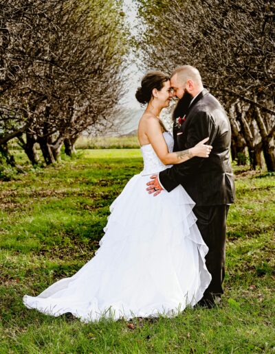 Wedding Photos at the Orchard